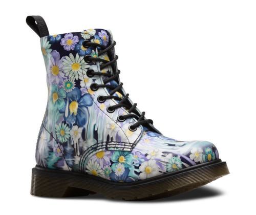 dr martens floral boots
